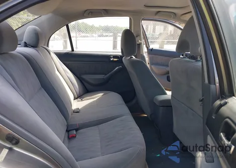 2005 Honda Civic Ex из США, поврежденный, VIN 2HGES26795H574701